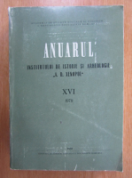 Anuarul Institutul de Istorie A. D. Xenopol, XVI, 1979