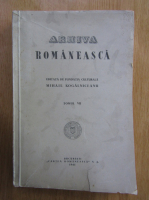 Arhiva romaneasca (volumul 7)
