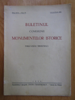 Buletinul comisiunii monumentelor istorice, anul XXXII, fasc. 99, ianuarie-martie 1939