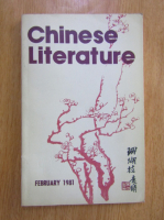 Anticariat: Chinese literature, februarie 1981