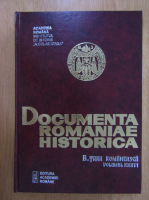 Documenta Romaniae Historica. B. Tara Romaneasca (volumul 36)