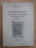 Emil Virtosu - Foletul novel (1942)