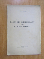 Ion Virtosu - Pagini din autobiografia lui Efrosin Poteca