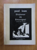 Paul Ioan - Dictionar de Sinucigasi (volumul 1)