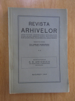 Revista Arhivelor, anul V, nr. 2, 1943