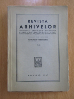 Revista Arhivelor, anul VII, nr. 2, 1947