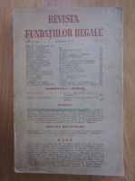 Revista Fundatiilor regale, anul XII, nr. 3, martie 1945