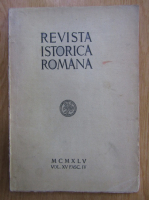 Anticariat: Revista istorica romana (volumul 15, fasc. 4)
