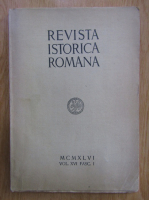 Anticariat: Revista istorica romana (volumul 16, fasc. 1)