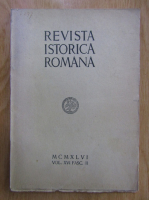 Anticariat: Revista istorica romana (volumul 16, fasc. 2)