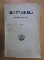 Revista istorica, vol. XXIII, fasc. 1-4, ianuarie-decembrie 1932 (4 numere colegate)