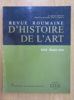 Anticariat: Revue Roumaine d'histoire de l'art, volumul 33, 1996