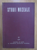 Studii Muzeale, volumul 3