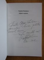 Valentin Petculescu - Oglinzi venetiene (cu autograful autorului)
