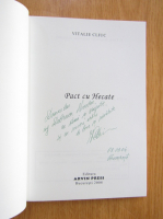 Anticariat: Vitalie Cliuc - Pact cu Hecate (cu autograful autorului)