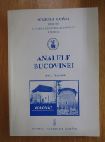 Analele Bucovinei, anul VII, nr. 1, 2000