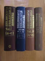 Bibliografia romaneasca moderna (4 volume)