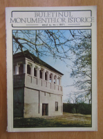 Buletinul monumentelor istorice, anul XL, nr. 1, 1971