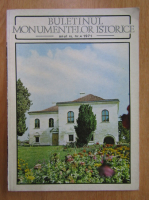 Buletinul monumentelor istorice, anul XL, nr. 4, 1971