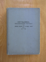 Catalogul documentelor romanesti din arhivele statului de la orasul Stalin (volumul 1, 1521-1799)
