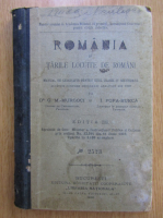 G. Murgoci - Romania si tarile locuite de romani