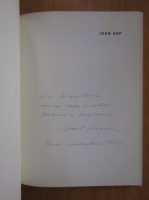 Ionel Jianou - Jean Arp (cu autograful autorului)