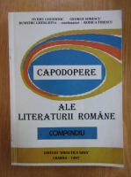 Ovidiu Ghidirmic - Capodopere ale literaturii romane. Compendiu