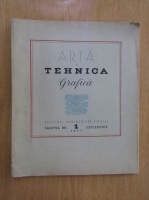 Revista Arta si Tehnica Grafica, nr. 1, septembrie 1937
