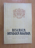 Revista Biserica Ortodoxa Romana, anul CVII, nr. 5-6, mai-iunie 1989