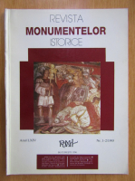 Revista monumentelor istorice, anul LXIV, nr. 1-2, 1995