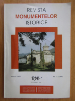 Anticariat: Revista monumentelor istorice, anul LXVII, nr. 1-2, 1998