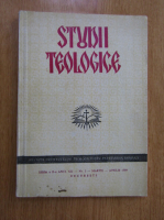 Revista Studii teologice, anul XLI, nr. 2, martie-aprilie 1989