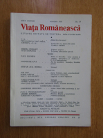 Revista Viata Romaneasca, anul LXXXIII, nr. 10, octombrie 1988