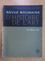 Anticariat: Revue Roumaine d'histoire de l'art, volumul 23, 1986