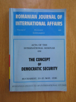 Anticariat: Romanian Journal of International Affairs (volumul 2, 1996)