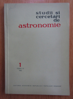 Studii si cercetari de astronomie, volumul 10, nr. 1, 1965