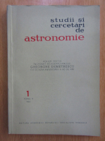 Studii si cercetari de astronomie, volumul 11, nr. 1, 1966