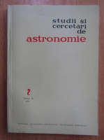 Studii si cercetari de astronomie, volumul 15, nr. 2, 1970