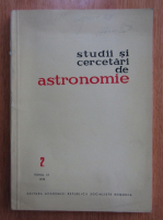 Studii si cercetari de astronomie, volumul 18, nr. 2, 1973