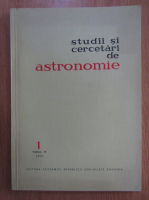 Studii si cercetari de astronomie, volumul 19, nr. 1, 1974