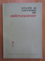 Studii si cercetari de astronomie, volumul 9, nr. 2, 1964
