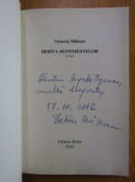 Victoria Milescu - Deriva sentimentelor (cu autograful autorului)