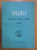 Anuarul Institutul de Istorie A. D. Xenopol, XXXII, 1995