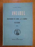 Anuarul Institutul de Istorie A. D. Xenopol, XXXIII, 1996