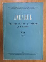 Anuarul Institutul de Istorie si Arheologie A. D. Xenopol, XXI, 1984