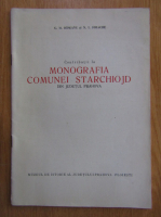 C. M. Rapeanu - Monografia comunei Starchiojd din judetul Prahova