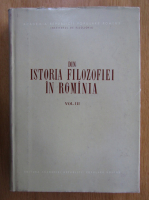Anticariat: Din istoria filozofiei in Romania (volumul 3)