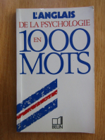 L'anglais de la psychologie en 1000 mots