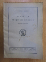 Memoriile sectiunii istorice, seria III, volumul 14, 1933