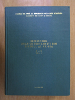 Repertoriul graficii romanesti din secolul al XX-lea (volumul 2)